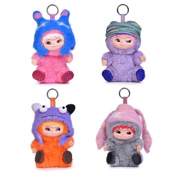 Мягкая игрушка "Кукла мягкая в шапочке" 18 см