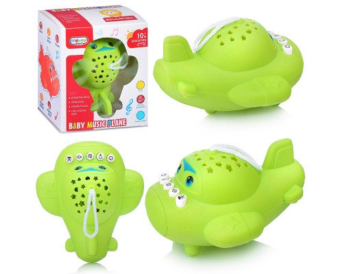 Интерактивная игрушка "Самолет" со светом и музыкой, в коробке