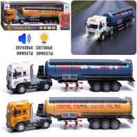 Машина "Автоцистерна" 1:24 (свет,звук) в коробке