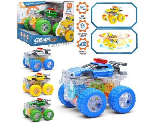 Машина "Полицейский трюк" в коробке