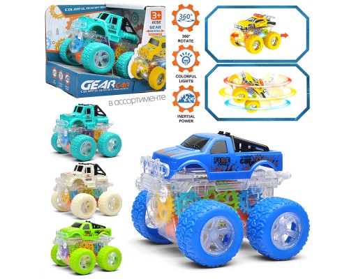 Машина "Трюковой пикап" в коробке