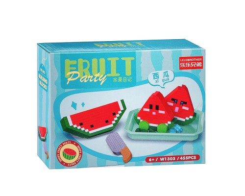 Конструктор "Арбуз" (455 дет.) в коробке