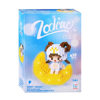 Конструктор "Девочка-овен" (426 дет.) в коробке