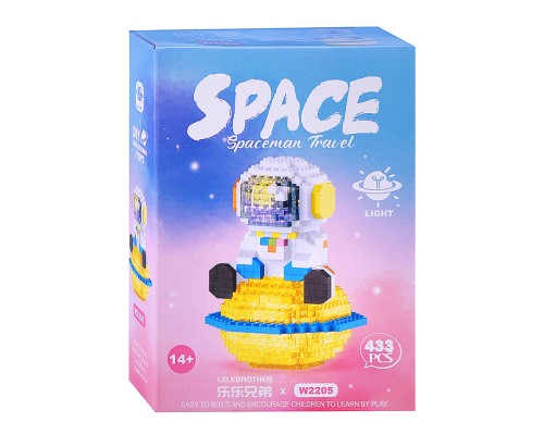 Конструктор "Космонавт" (433 дет.) в коробке