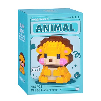 Конструктор "Лев" (187 дет.) в коробке