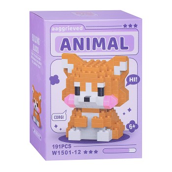 Конструктор "Корги" (191 дет.) в коробке
