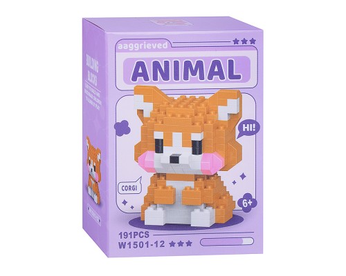 Конструктор "Корги" (191 дет.) в коробке