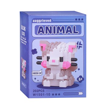 Конструктор "Кошка" (202 дет.) в коробке