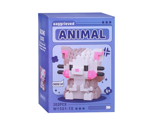 Конструктор "Кошка" (202 дет.) в коробке