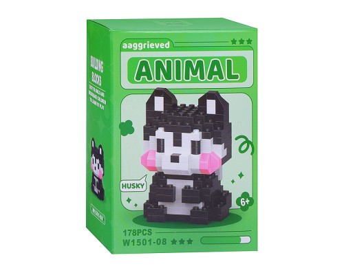 Конструктор "Хаски" (178 дет.) в коробке