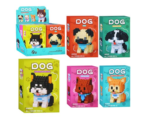 Конструктор  "Собачка" (в ассортименте) в коробке