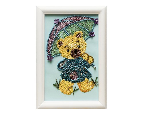 Мозаика из пайеток "Медвежонок"