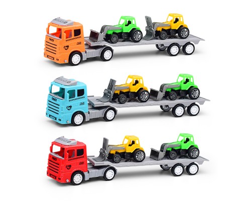 Автовоз "Автосфера" с транспортом, в пакете