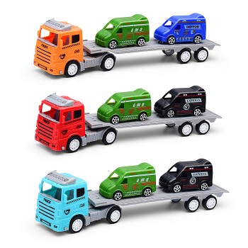 Автовоз "Автомастер" с авто, под колпаком