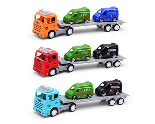 Автовоз "Автомастер" с авто, под колпаком