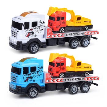 Автовоз "Автоконтинент" с грузовиком, в пакете