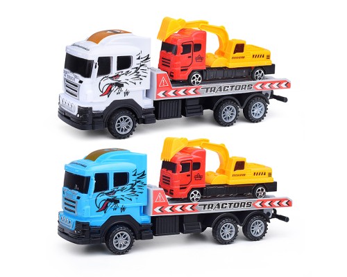 Автовоз "Автоконтинент" с грузовиком, в пакете