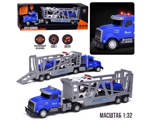 Автовоз "Городской патруль" в коробке