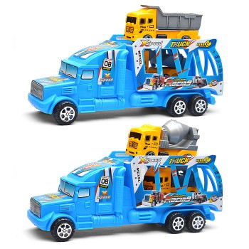 Автовоз "Строительные автомобили" под колпаком