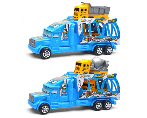 Автовоз "Строительные автомобили" под колпаком