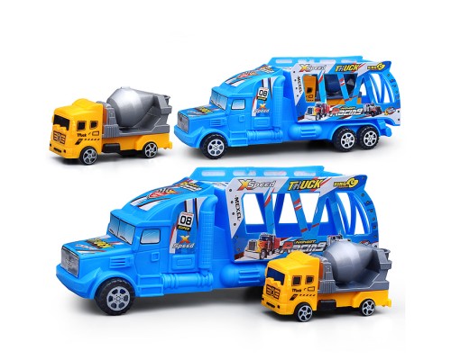 Автовоз, со спецтехникой, в пакете