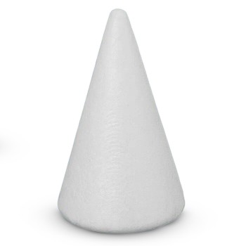 Конус пенопластовый h20*ф9см
