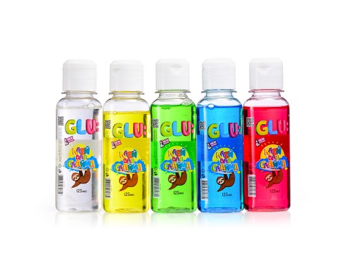 Клей для слайма Glu 125 мл в ассортименте
