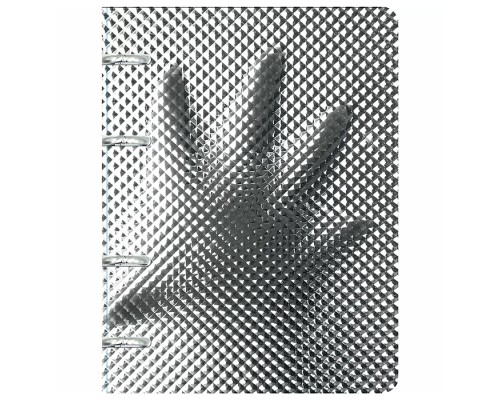 Тетрадь 100л. А5, клетка "Тень" на кольцах