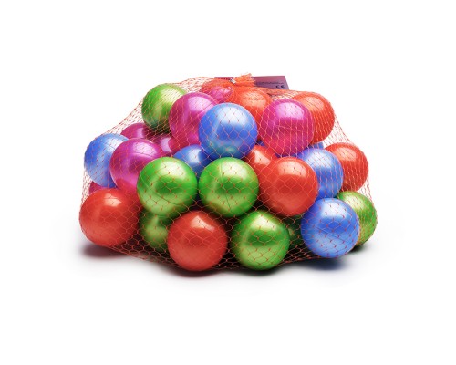 Шарики диам. 6 см (50 шт. в сетке)