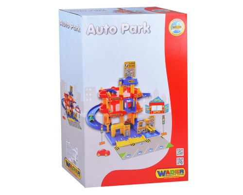 Паркинг 3-уровневый с автомобилями (в коробке)