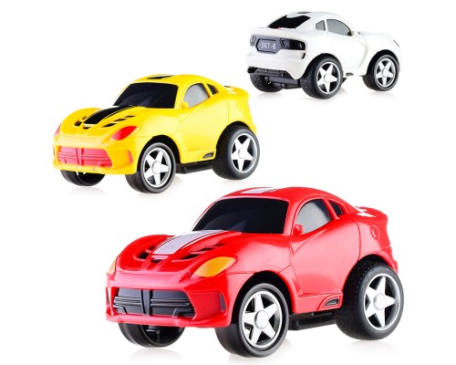 Автомобиль гоночный "Крутой Вираж" №5 инерционный (в пакете)