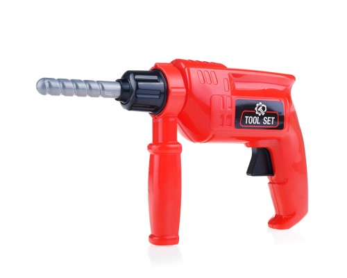 Дрель игрушечная (красная) (в пакете)
