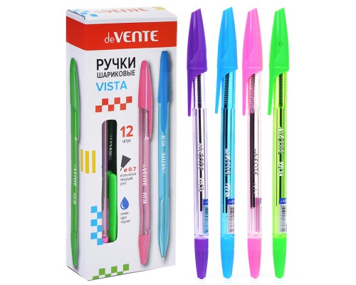 Ручка шариковая "Vista" d=0,7 мм, игольчатый пишущий узел.