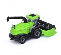 Комбайн "Полесье" №1 инерционный (зелёный) (в сеточке)