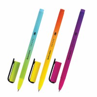 Ручка шариковая "GRADE" синяя, корпус soft-touch, пишущий узел 0,7 мм, линия письма 0,35 мм,