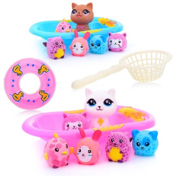 Набор для купания "Кошечка с друзьями" в пакете