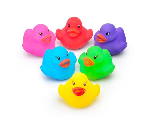 Набор "Веселое купание с разноцветными утятами" в пакете