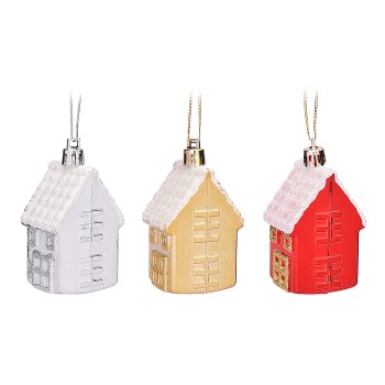 Набор новогодних украшений "Сказочный домик" в пакете
