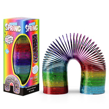 Игрушка-пружинка "Радужный цвет"