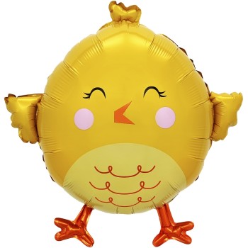 Шар (22''/56 см) Фигура, Цыпленок, 1 шт. в уп.
