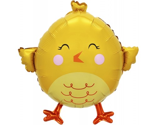 Шар (22''/56 см) Фигура, Цыпленок, 1 шт. в уп.