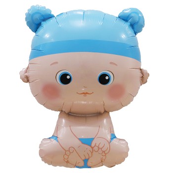 Шар (33''/84 см) Фигура, Малыш Мальчик, 1 шт. в уп.