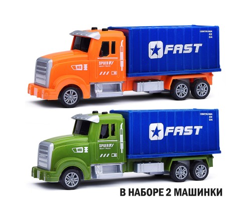 Набор машин "Фура" в пакете