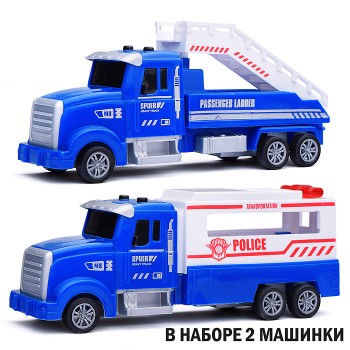 Набор машин "Железный маршрут" в пакете