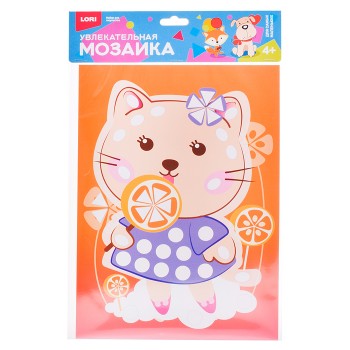 Увлекательная мозаика (набор большой) "Кошечка"
