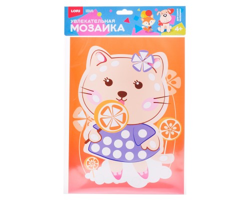 Увлекательная мозаика (набор большой) "Кошечка"