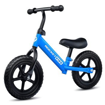 Беговел 12" Rocket, колеса EVA, цвет синий