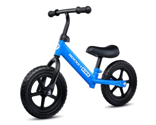 Беговел 12" Rocket, колеса EVA, цвет синий