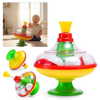 Юла с шариками в сетке