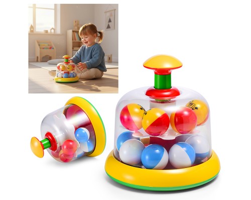 Юла-карусель с шариками